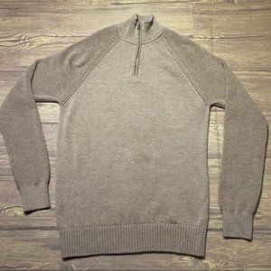 Kit and Ace Chunky Quarterzip Merino Wool Sweater Size Medium